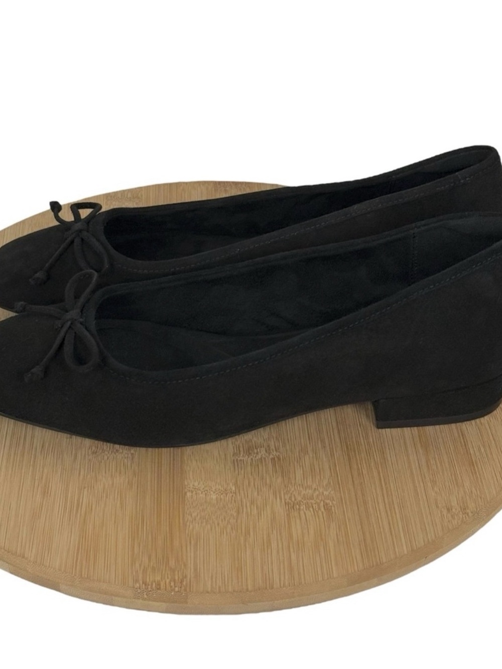 Rockport Sadie Black Suede Low Heel Flats 9M - Picture 7 of 8